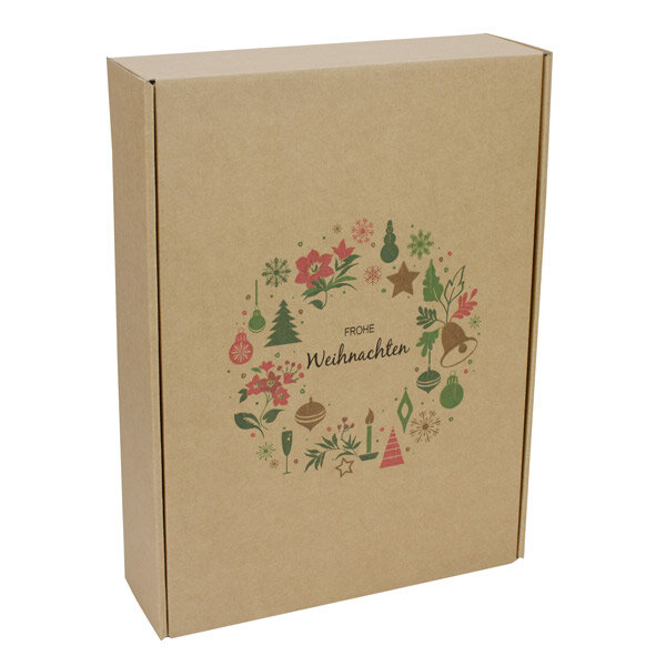 SANTORIN Weihnachtskranz 3er 365x265x85mm