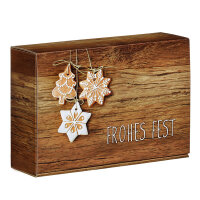 Frohes Fest Klappschachtel, 220 x 150 x 75 mm VE 50 Stk.