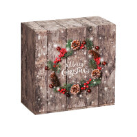 Country Style Klappschachtel, 198 x 190 x 99 mm VE 50 Stk.