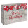 Merry Christmas 3er Wein/Sekt 360 x 250 x 95 mm, inkl. Einlage, VE 25 Stk.